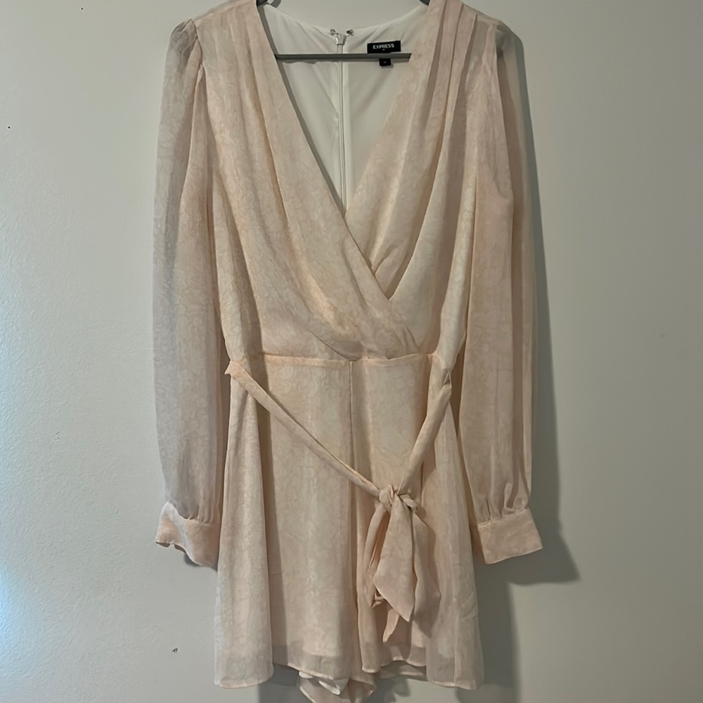 Express Chiffon Floral Romper